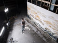 wu chi-tsung in his studio