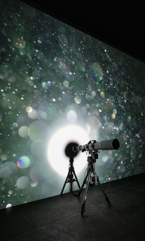 Installation view of Dust 002 at Art Basel Unlimited 2023